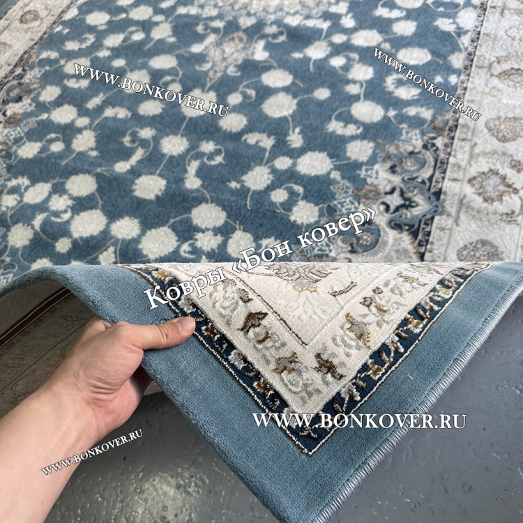 Турецкий Ковер Для гостиной New дизайн 99 Голубой