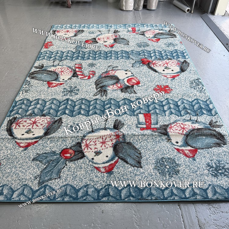 Детский Ковер Дизайн 44 Снегири