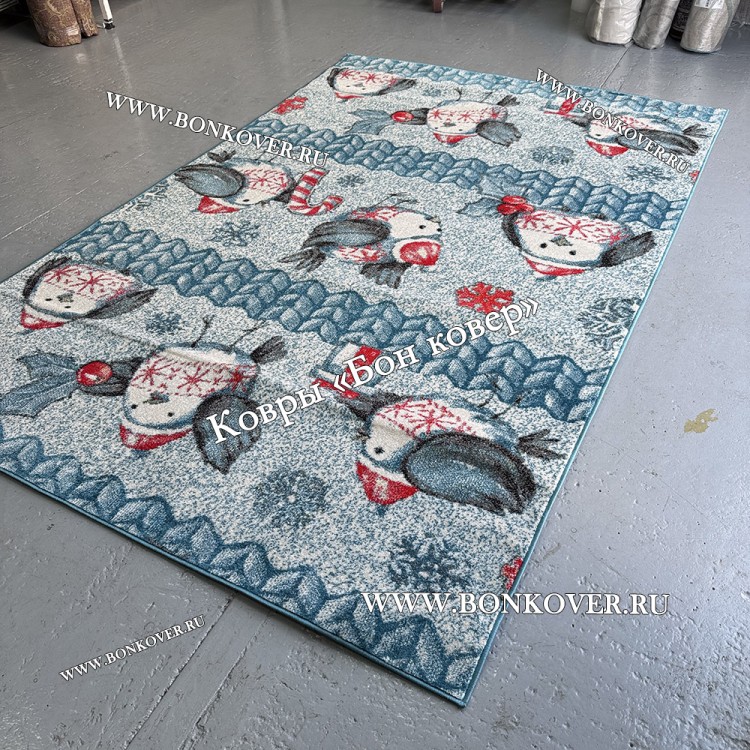 Детский Ковер Дизайн 44 Снегири